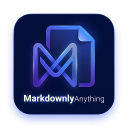Markdownly Anything App-Icon