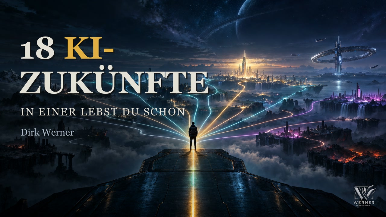 18 KI-Zukünfte. In einer lebst du schon.